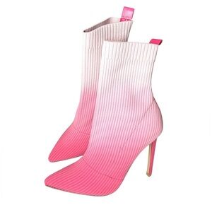 STEVE MADDEN Women's Dianne Knit Stiletto Booties Size- 6.5 M